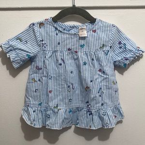 Oshkosh 2T girls top. EUC